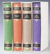 Anthony Trollope, Phineas Finn (London, Folio Society, 1989/1990).  Quarter green cloth and