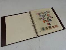 A mint and used collection of stamps from France in a hingeless SAFE album from 1900 to 1940's