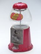 Jelly Belly bubblegum dispensing/vending machine, height 28cm