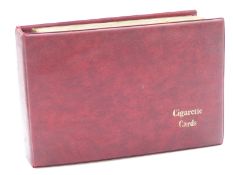 Cigarette card album including John Player, Kensitas, Greys, Churchman's, Dominion Tobacco, Mitchell