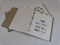 Two GB Royal Mail stamp albums, mint stamps 1967-2006 largely complete