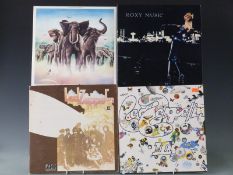 Twenty four albums including Roxy Music, New Model Army, Led Zeppelin and Sex Pistols
