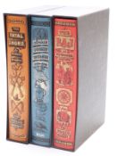 Robert Hughes, The Fatal Shore (London, Folio Society, 1998).  Brown illustrated boards.  Black