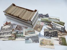 Approximately 800 postcards, largely UK topographical