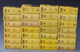 Wisden Cricketers Almanacks 1981-2008 in original lettered cloth and complete with dust wrappers (
