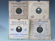 Approximately 20 single sided 78s circa 1900s