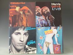 Approximately 60 albums, mostly 1970s including Bruce Springsteen box set