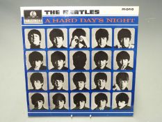 The Beatles - A Hard Day's Night (PMC 1230) E J Day cover. Record and cover appear at least Ex