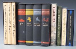 [Folio Society] Eyewitness to History in 4 volumes, The Age of Illumination in 3 volumes, Trafalgar,