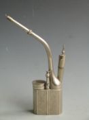 Chinese opium pipe, H 26cm