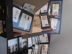 A quantity of foreign first day and other cover albums including early German examples