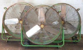 Three fans