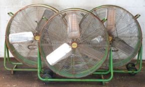 Three fans