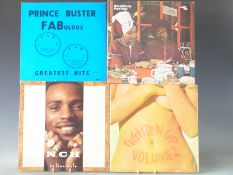 Prince Buster - Fabulous Greatest Hits (MS1), record and cover appear Ex, plus Bob and Marcia-