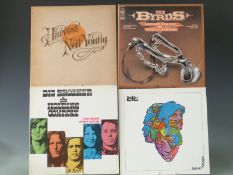 Approximately 40 records including Neil Young, Love, David Crosby, Grateful Dead, CCR and some Jazz