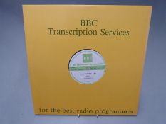 BBC Transcription Disc. Top of the Pops -803, record appears unplayed, cover Ex Property of former
