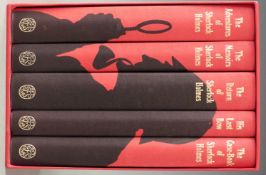 Arthur Conan Doyle, The Complete Sherlock Holmes Short Stories (London Folio Society, 1993).  Red