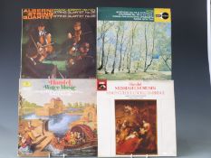 Approximately 300 LPs, mostly classical