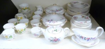 Wedgwood Sandon pattern dinner and tea ware, mostly six place settings, approximately 60 pieces, and