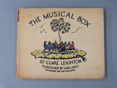 The Musical Box by Clare Leighton published Gollancz (1930s) with coloured woodcut illustrations