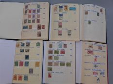 Fourteen albums of stamps, Mongolia x2, Mexico, Mozambique x2, Netherlands x3, Norway x2, Nepal,