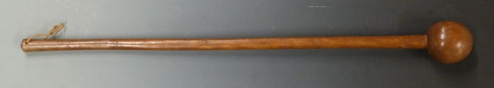 South African tribal knobkerrie, length 74cm