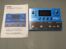 Boss SY-300 guitar synthesizer with instruction manual