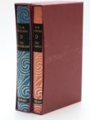 J. R. R. Tolkien, The Hobbit (London, Folio Society, 1979). Illustrated Eric Fraser. Salmon