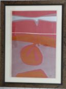 Ronald King signed limited edition print 10 / 50 Lichen II, 60 x 89cm