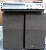 Sony Stereo music system with a pair of GL floor standing speakers