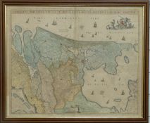 Nicholaes Visscher 18th map of Holland 'Comitatus Hollandiae Tabula Pluribus Locis Recens Emendata A