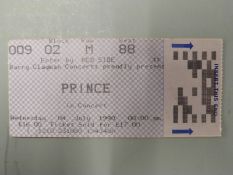 Prince - 1990 Tour programme, ticket stub and Love Sexy LP