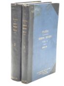 Two 1920's bound volumes of civil engineering interest correspondence relating to railways to