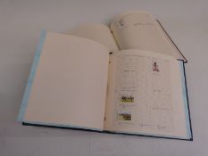 Five albums of stamps- Australia x 3, Eire x 2