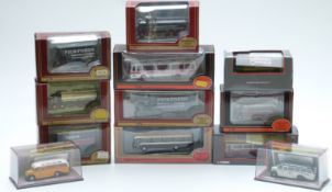 Twelve Exclusive First Editions (EFE) and Corgi Original Omnibus Company (OOC) diecast model