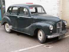 1951 Austin A40 Devon car, barn find, LAS 948 with V5C and related paperwork