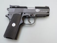 Umarex Colt Defender .177 air pistol, serial number 11001288, with original instruction booklet.