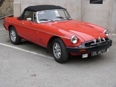 1976 MGB Roadster car GIL 4670 with Oselli stage 2 conversation, electronic ignition, bodywork
