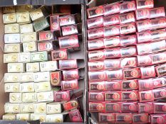 One-hundred-and-three Matchbox Models of Yesteryear diecast model vehicles including Harrods,