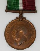 Mercantile Marine Medal named to Harold P Hewetson
