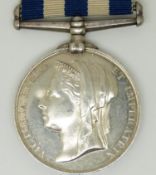Royal Navy Egypt Medal 1882-89 named to T Knott, HMS Orontes