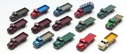 Fifteen Dinky Toys diecast model lorries including Dodge, Austin, Fordson etc
