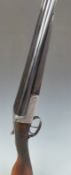 Thomas Daintith of Warrington 12 bore side by side shotgun with named and engraved locks,