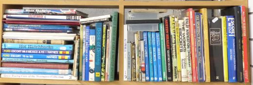 Approximately 60 motoring interest books mainly relating to Ford motor cars including Works Rally