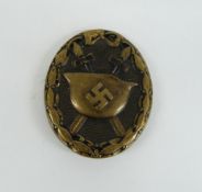 WWII military Nazi German wound badge