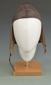 WWI era leather flying helmet