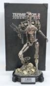 Cinemaquette Terminator 2 Judgment Day T-800 action figure, limited edition maquette 0153/1000, in