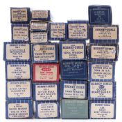 Twenty five Hornby Dublo 00 gauge model railway wagons including Shell, Esso, Royal Daylight, BR,