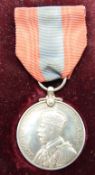 George V Imperial Service Medal named to David Auchterlonie
