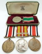 Two Special Constabulary medals for faithful service named to William Myers and Henry Barradell